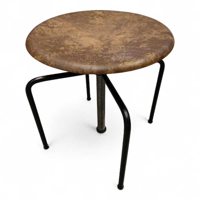 Mask stool Brunt sete, sort