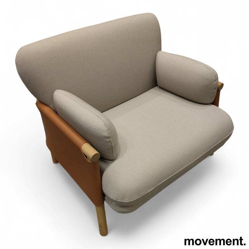 Savannah chair Sandfarget stoff, - 1 / 2