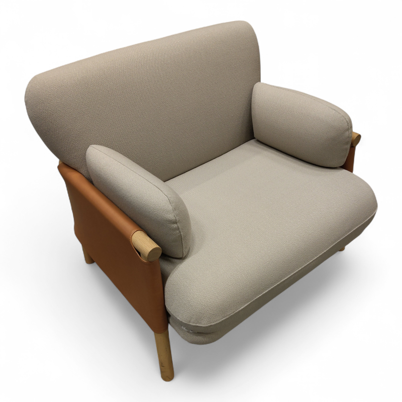 Savannah chair Sandfarget stoff,