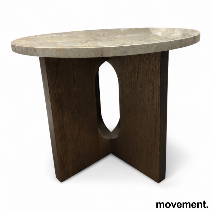 Androgyne Side table Ø=50cm Dark - 1 / 3