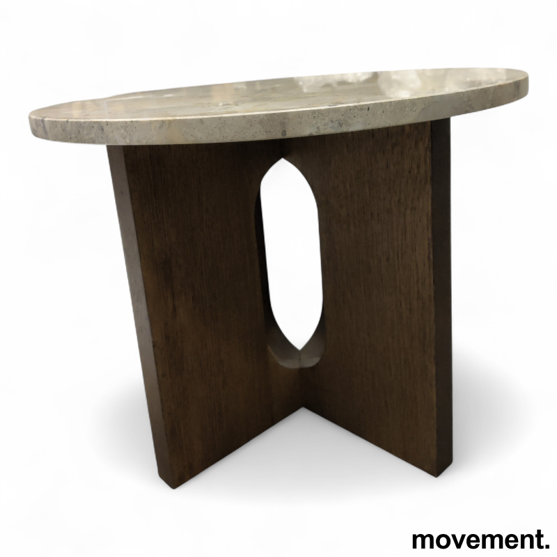 Androgyne Side table Ø=50cm Dark - 2 / 3
