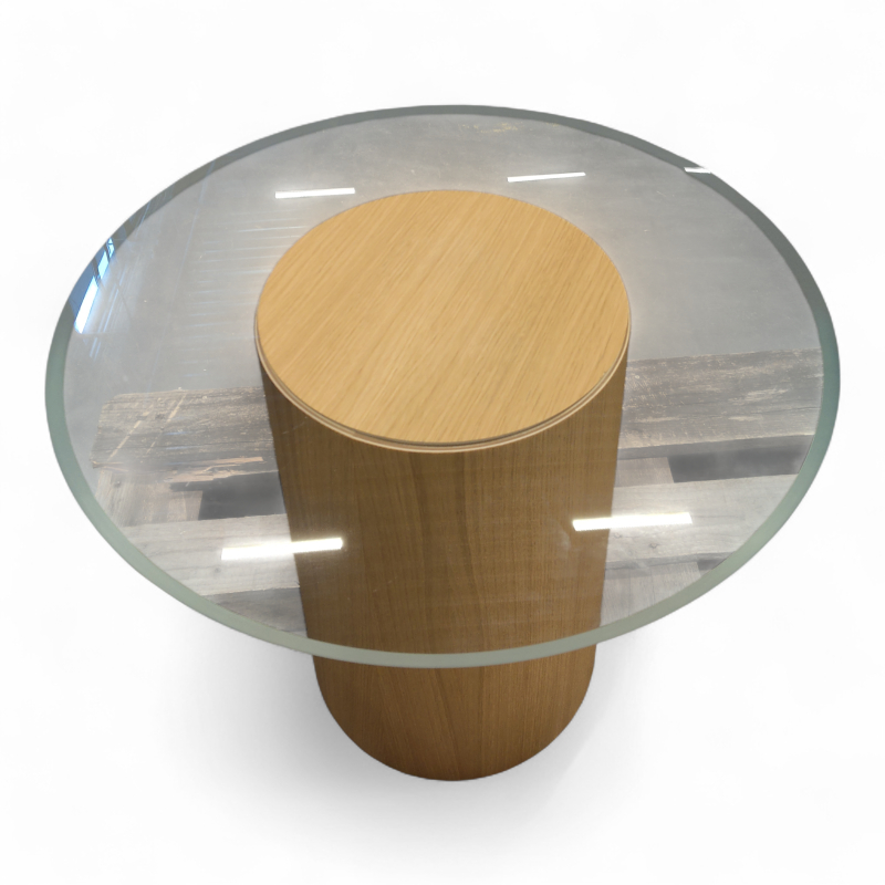 Stub Sidetable Klart glass,
