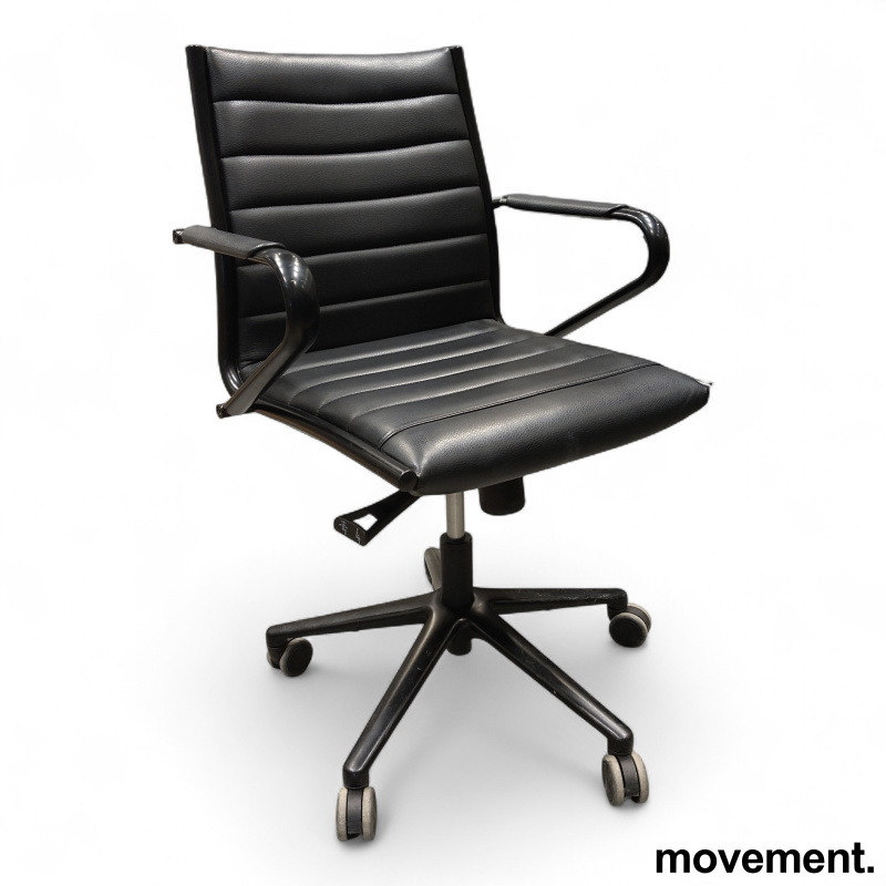 Classic Manager med armlene Sort - 1 / 2