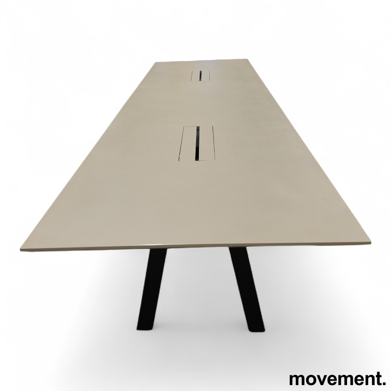 Factor møtebord 350x100cm Varmgrå - 2 / 3