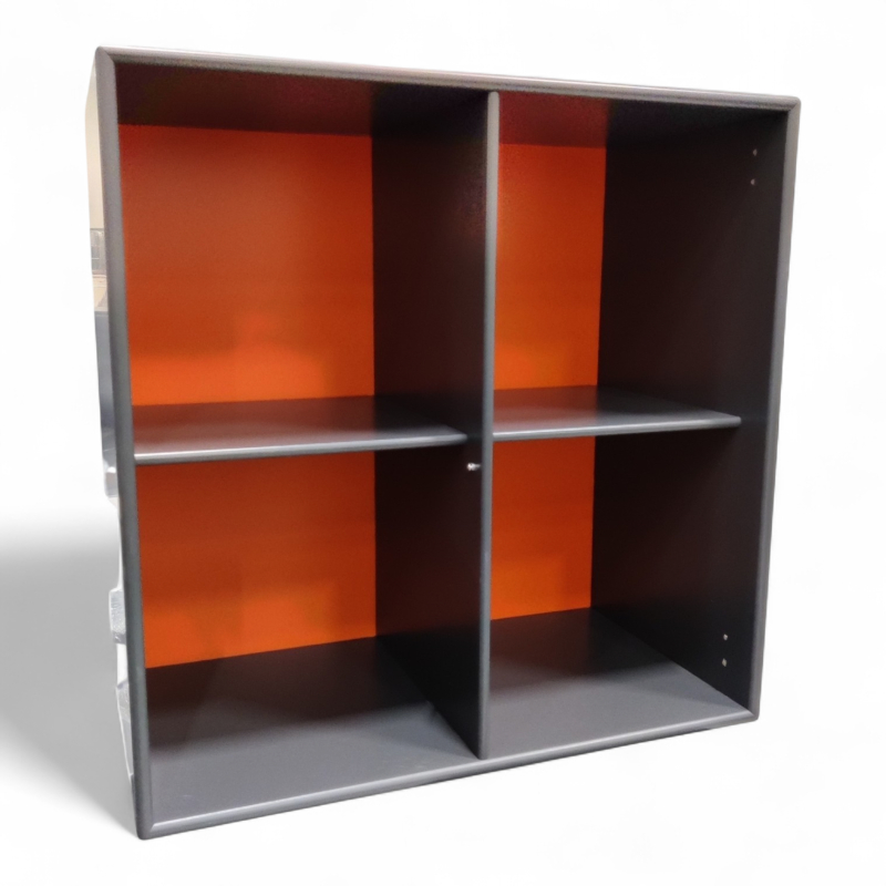 Reol 1112 Show, 70x70cm Mørk grå