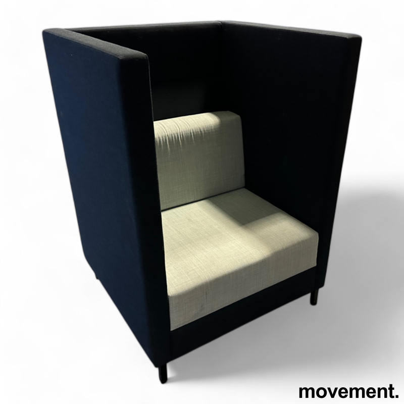 Elect 1-seter alkovestol Blått