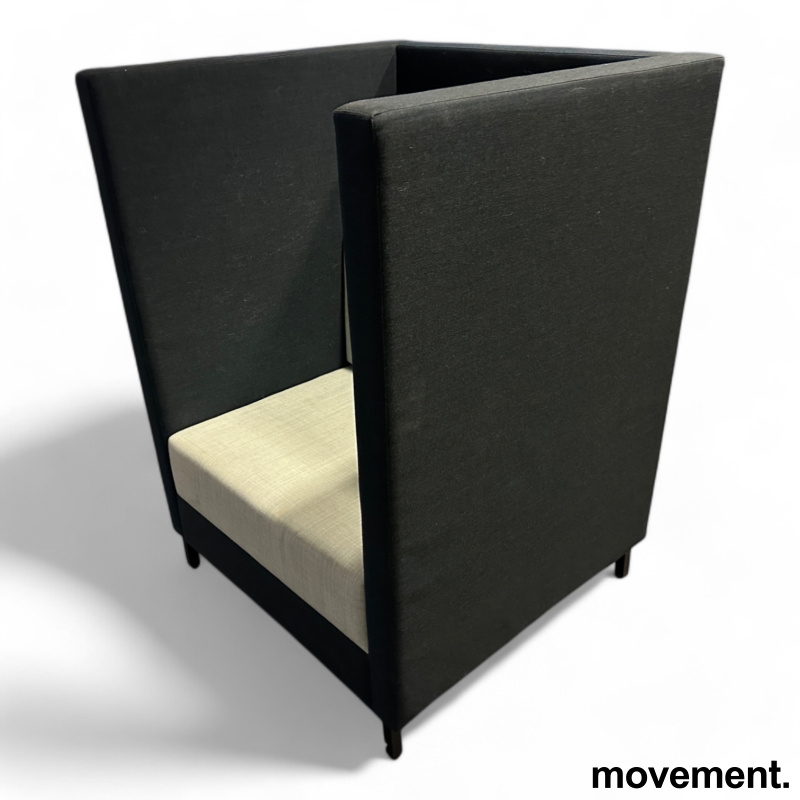 Elect 1-seter alkovestol Blått