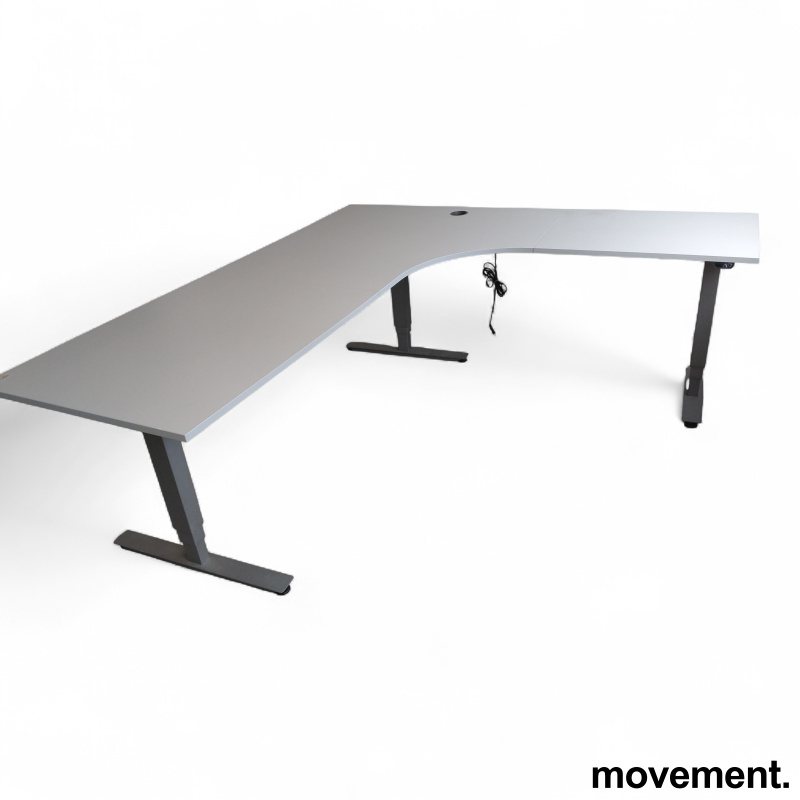 Izi Pro 220x200cm venstre Lys grå - 1 / 4