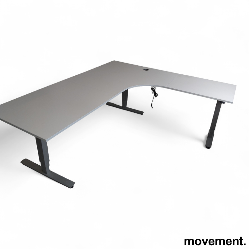 Izi Pro 220x200cm venstre Lys grå - 2 / 4