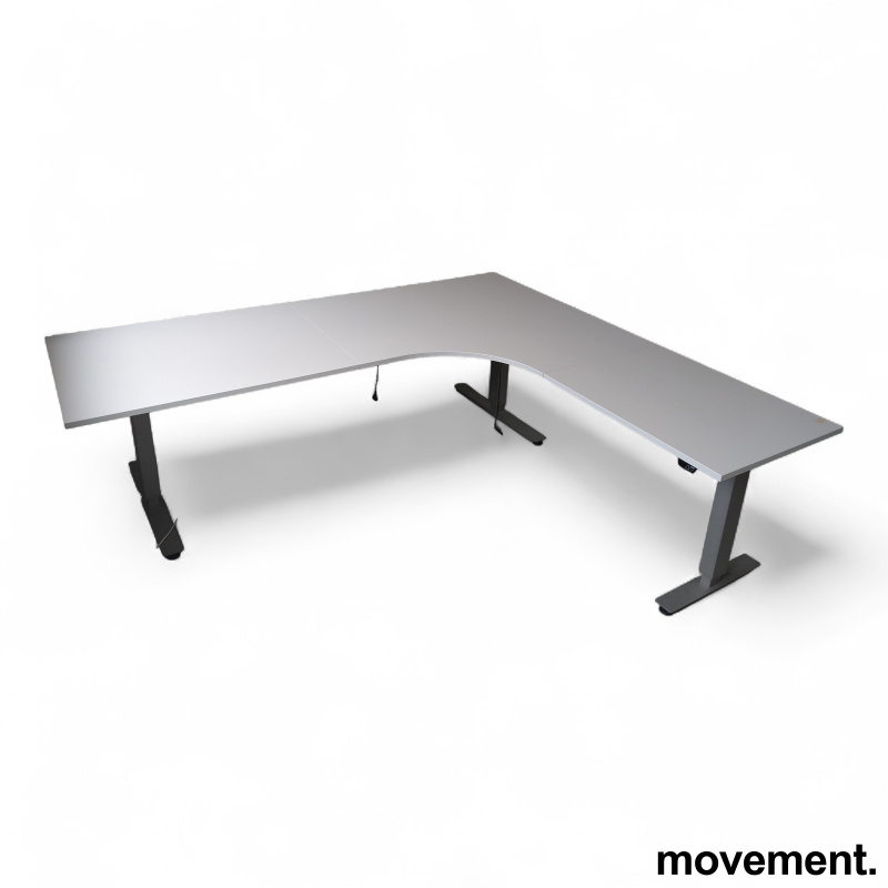 Izi Pro 220x200cm høyre lys grå - 2 / 4