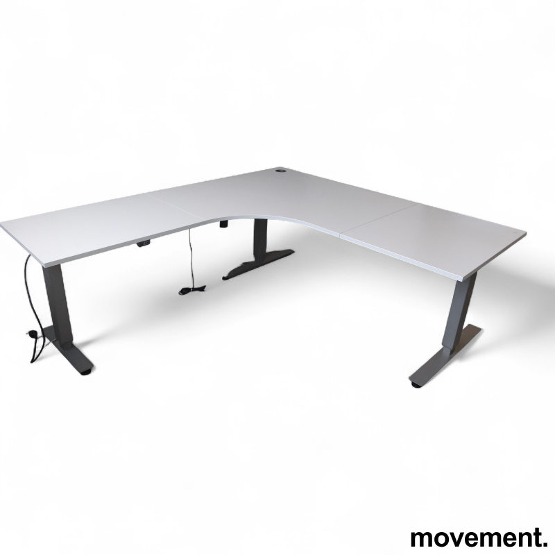 Izi Pro 182x200cm venstre Lys grå - 1 / 3