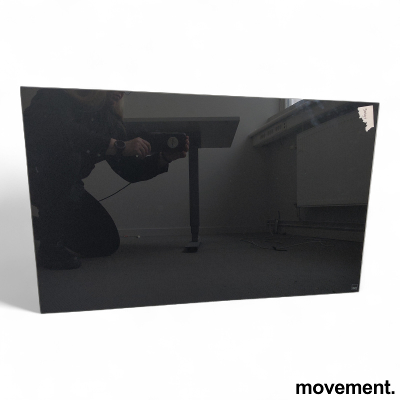 Stk. 7 BeBoard 78x48cm Sort, Pent brukt Sigel