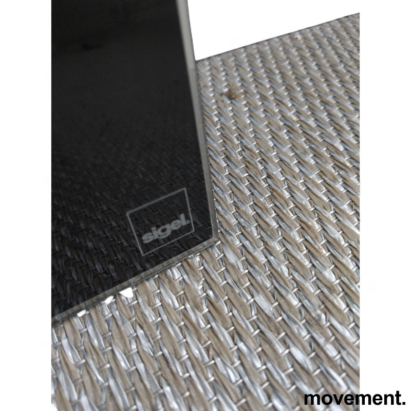 BeBoard 78x48cm Sort, Pent brukt - 2 / 2