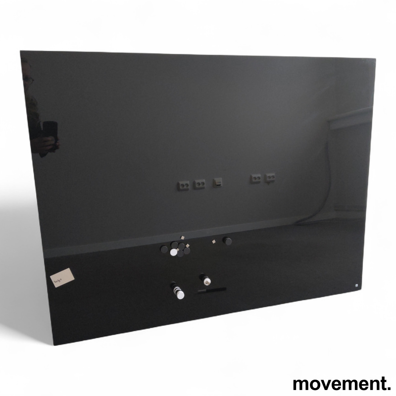 BeBoard 120x90cm Sort, Pent brukt - 1 / 2