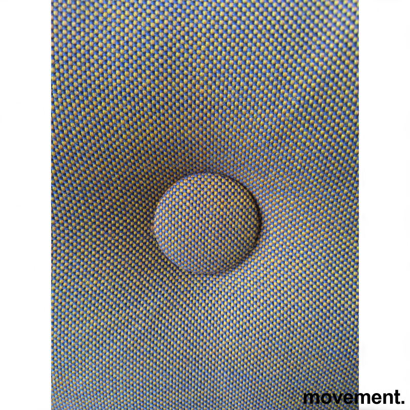 Dot pute 2 knapper Brunt stoff, - 2 / 2