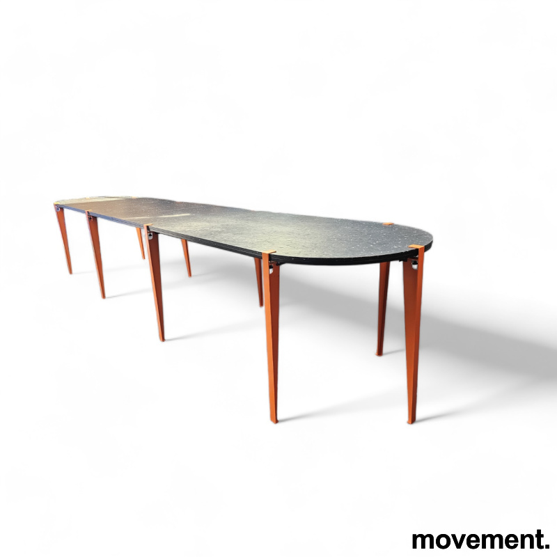 TipToe  barbord 600x120cm Sort og - 3 / 8