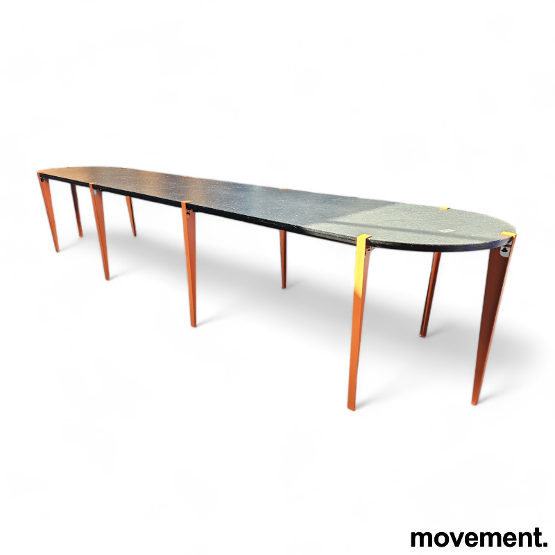 TipToe  barbord 600x120cm Sort og - 1 / 8