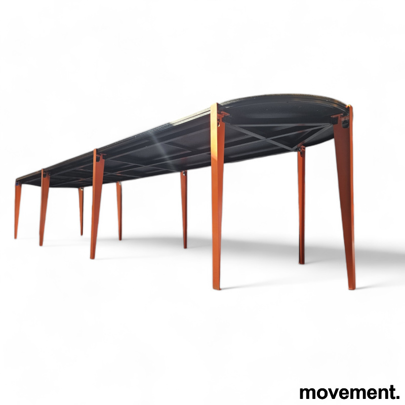 TipToe  barbord 600x120cm Sort og - 7 / 8