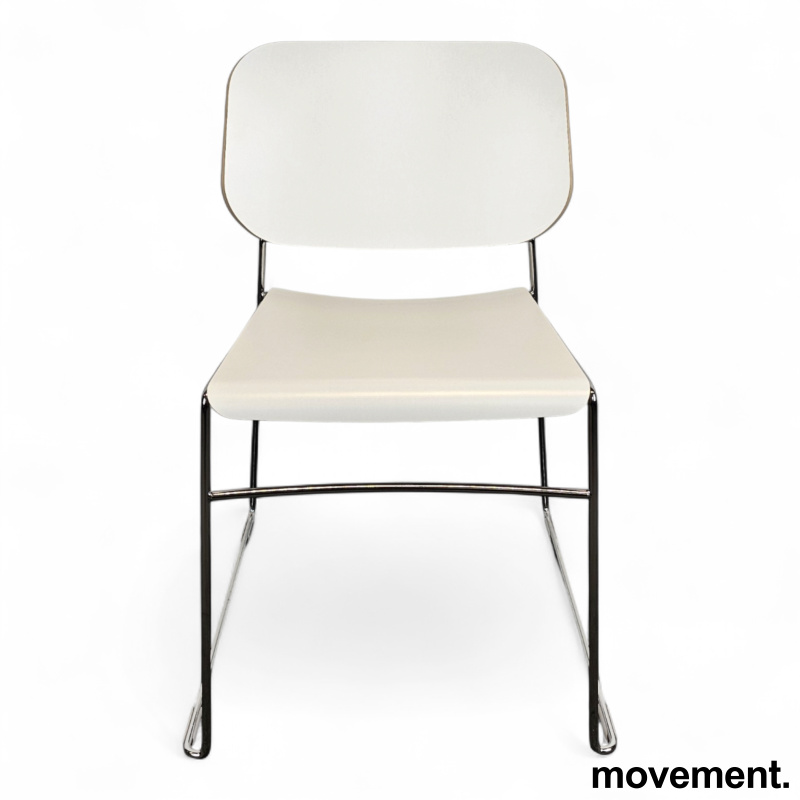 Lite med meieben Hvit laminat, krom - 2 / 3