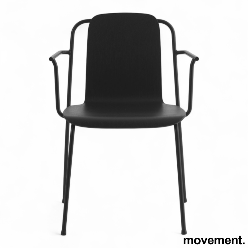 Studio armchair Sortlakkert - 2 / 3