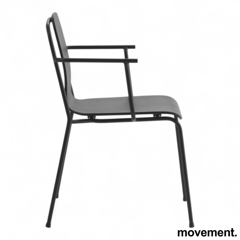 Studio armchair Sortlakkert - 3 / 3