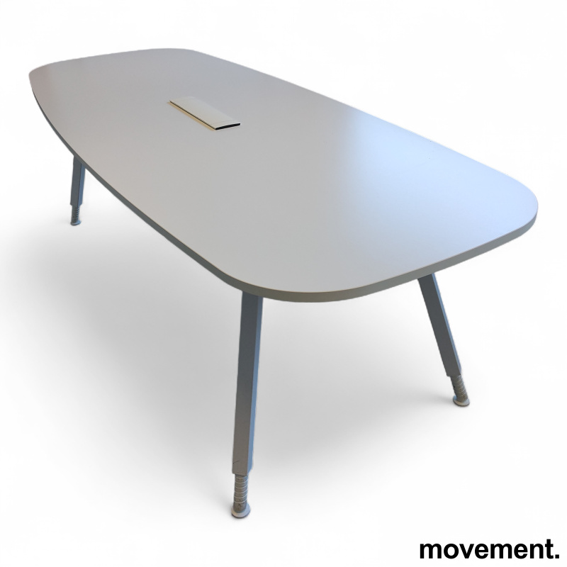 Alku møtebord 230x90cm Hvit, Pent - 1 / 4