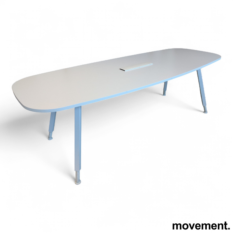 Alku møtebord 230x90cm Hvit, Pent - 4 / 4