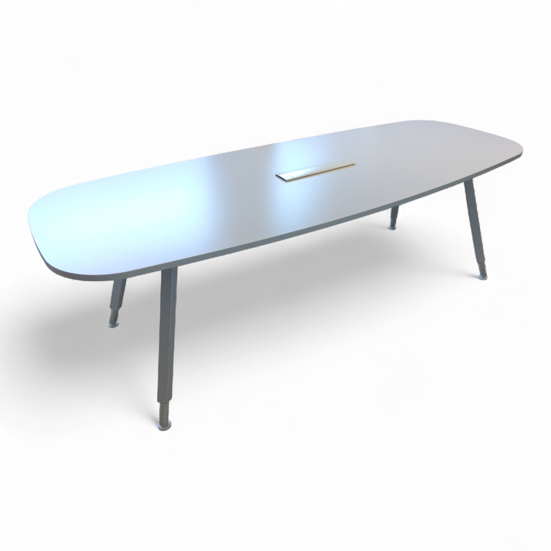 Alku møtebord 230x90cm Hvit, Pent