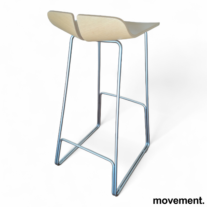 Link barstol 75cm Eikefiner, Pent - 2 / 3