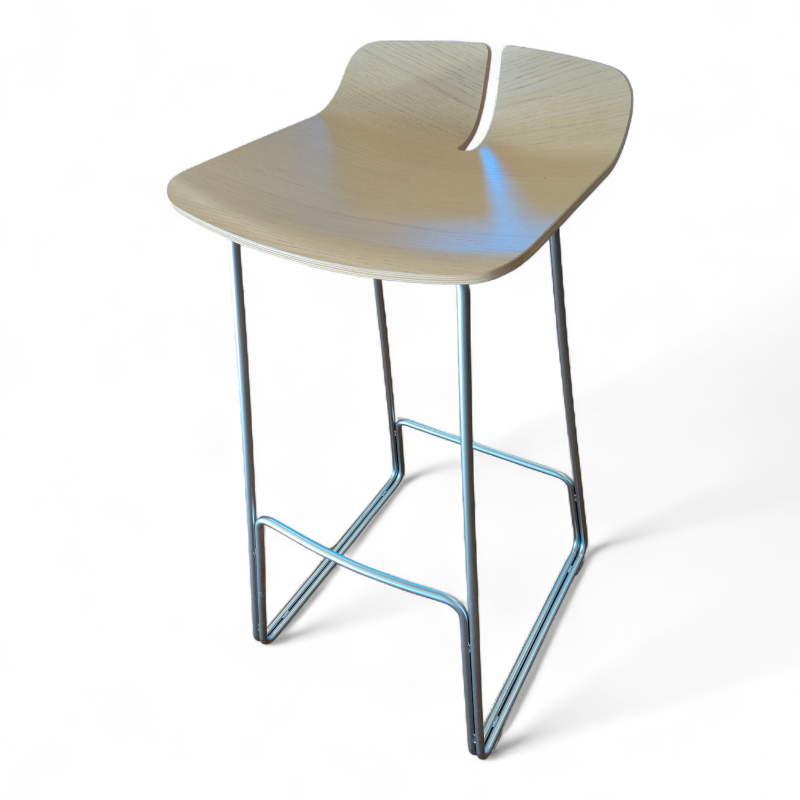 Link barstol 75cm Eikefiner, Pent