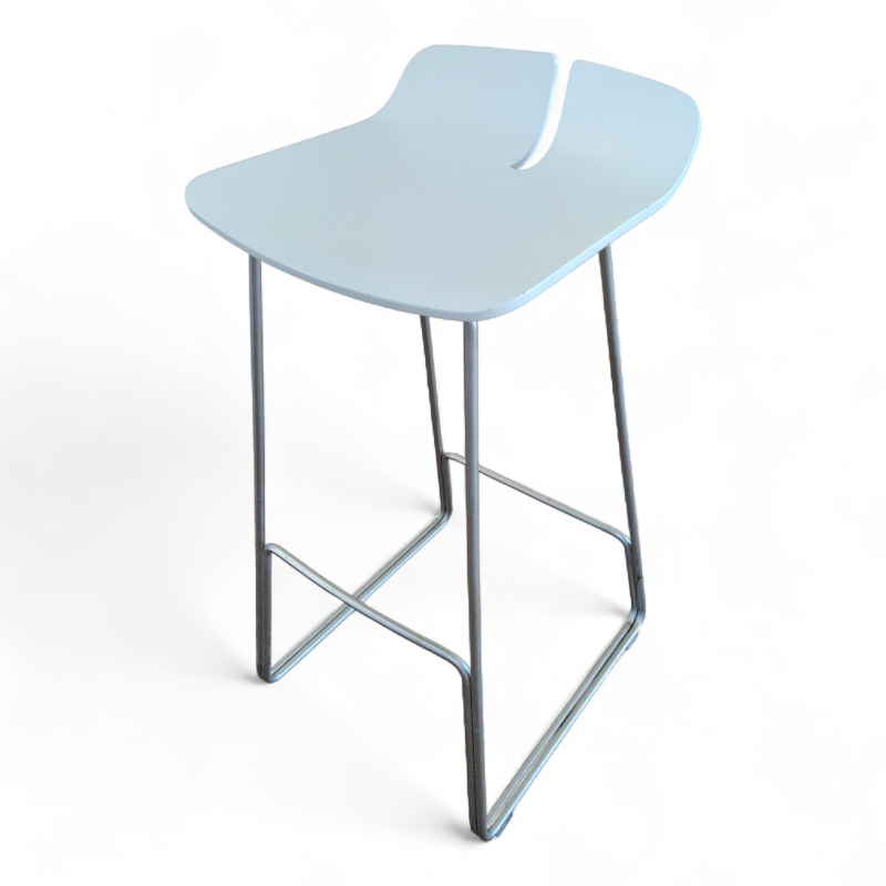 Link barstol 75cm Hvit, Pent brukt
