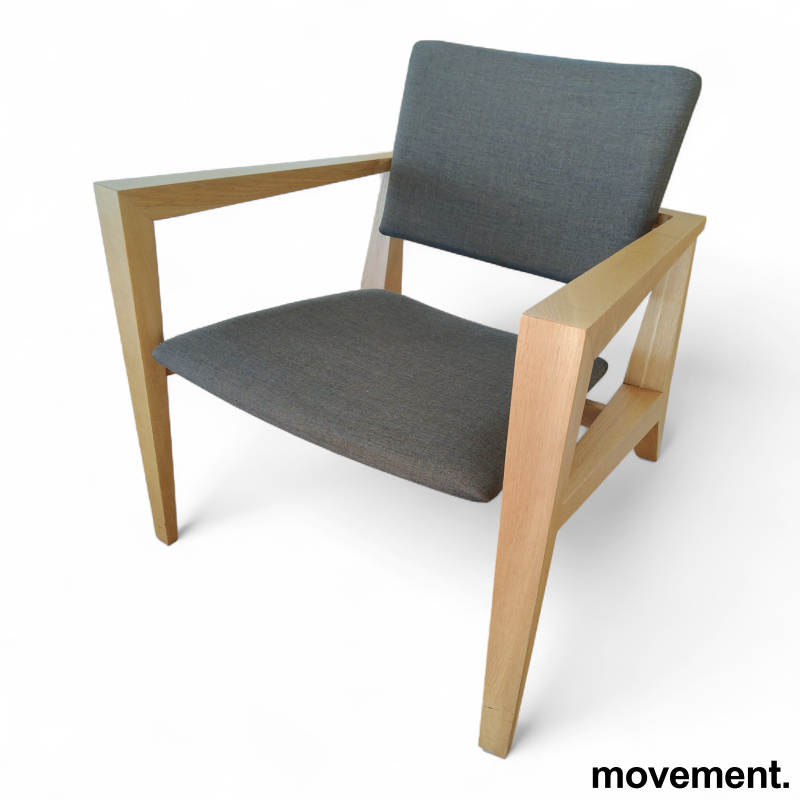 Conica loungestol Brunt stoff - 1 / 3