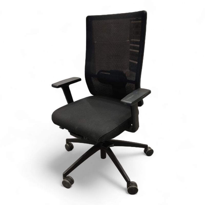 se:do, mesh rygg og armlene Sort,