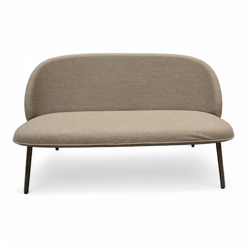 Ace Sofa Steel Brunt Stoff (Camira