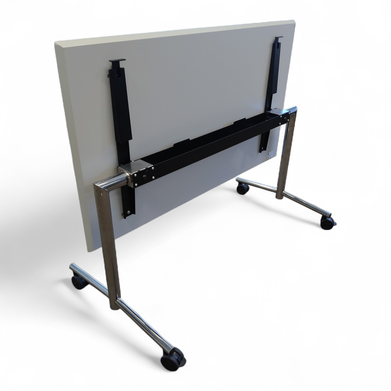 Flip-Top 140x80cm Varmgrå linoleum,