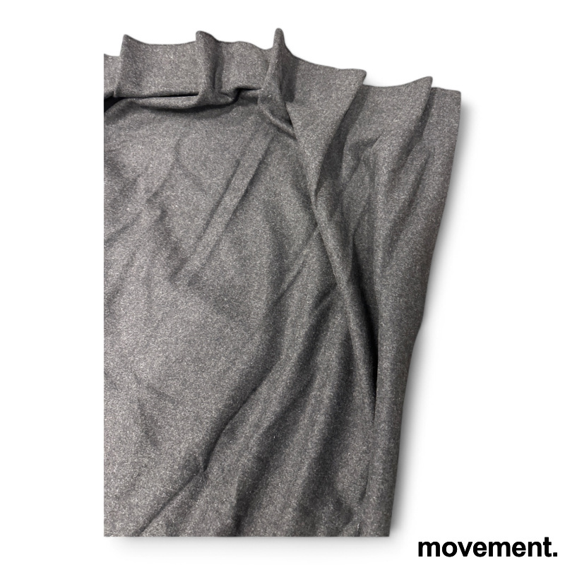 Gardin 200x340cm Gråmelert stoff - 1 / 3