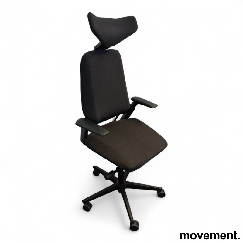 S3 med nakkepute og armlene Sort - 1 / 2