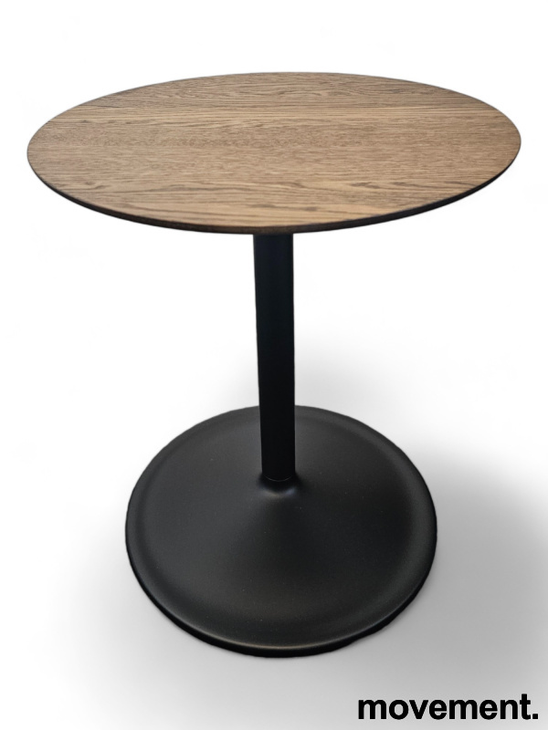 Soft side table Ø=48cm Solid Smoked - 1 / 3