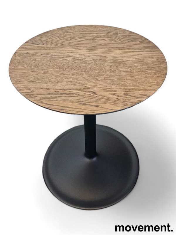 Soft side table Ø=48cm Solid Smoked