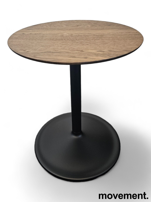 Soft side table Ø=48cm Solid Smoked