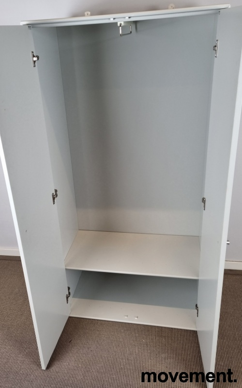 Wardrobe 70x138,5cm, 38cm dybde Lys - 2 / 7