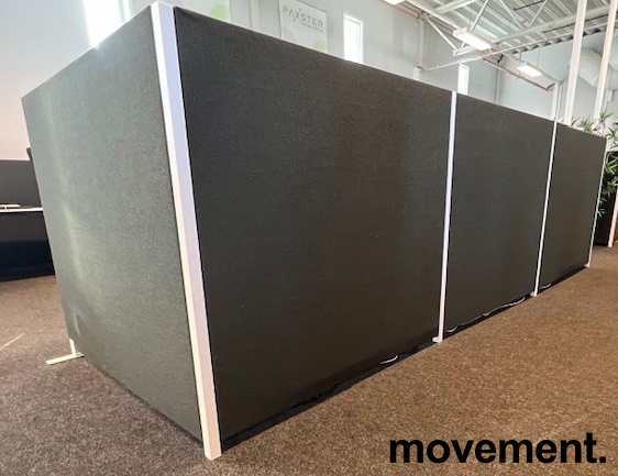 Face skillevegg 160x130cm Mørkt