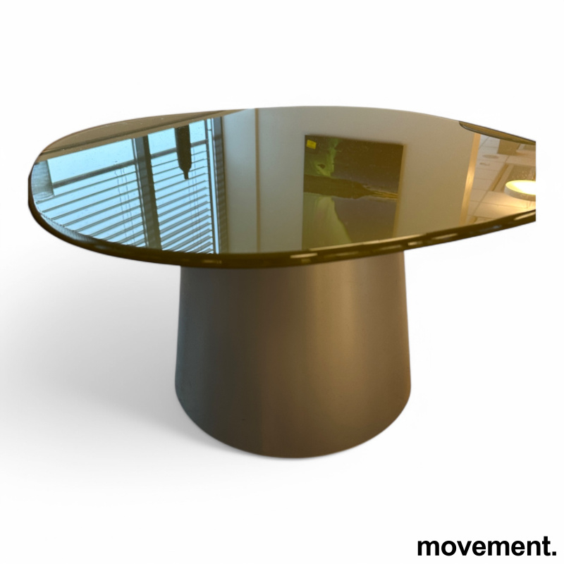 Totem 62x62cm Gult glass,