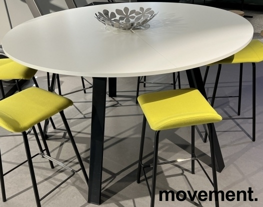 Piece Ø=160cm Hvit laminat