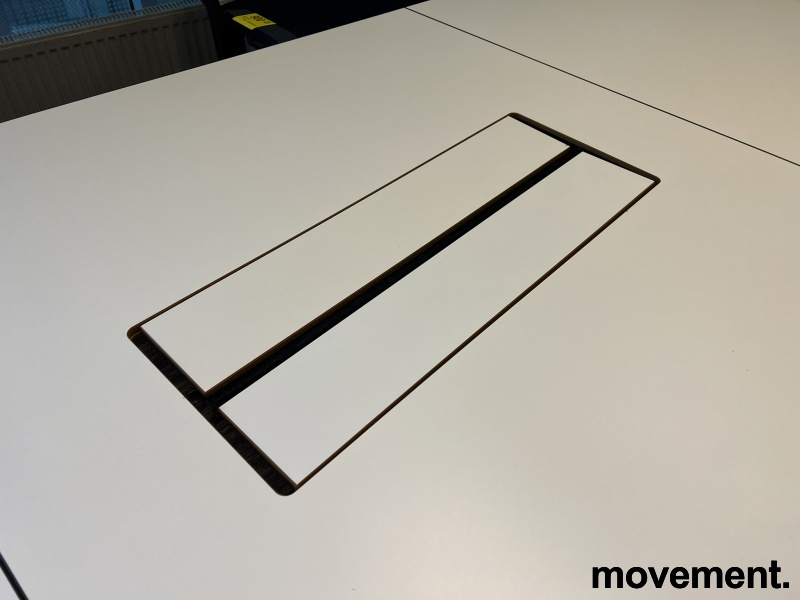 Lux møtebord 240x140/90cm Hvit - 3 / 3