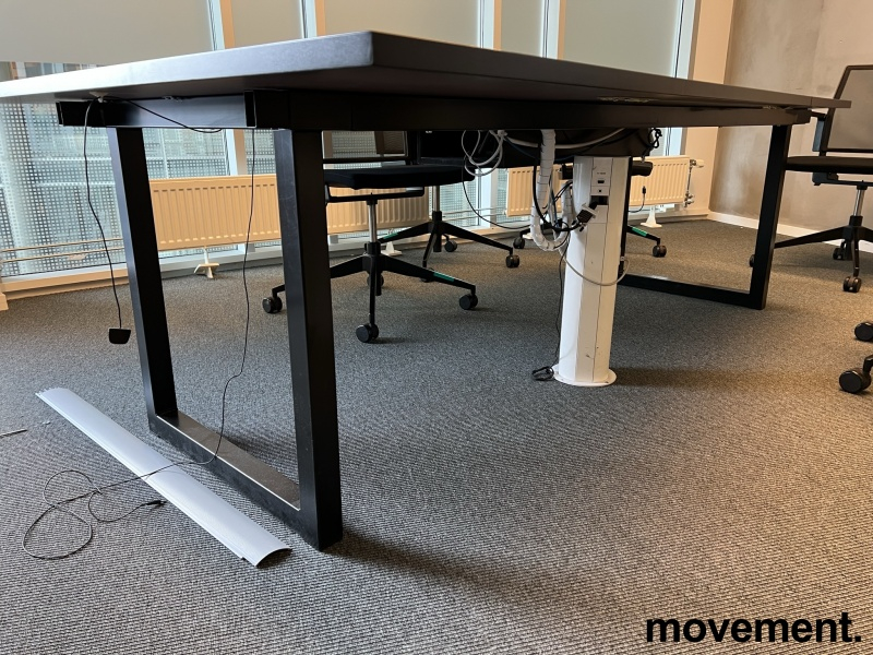 Lux møtebord 240x140/90cm Hvit