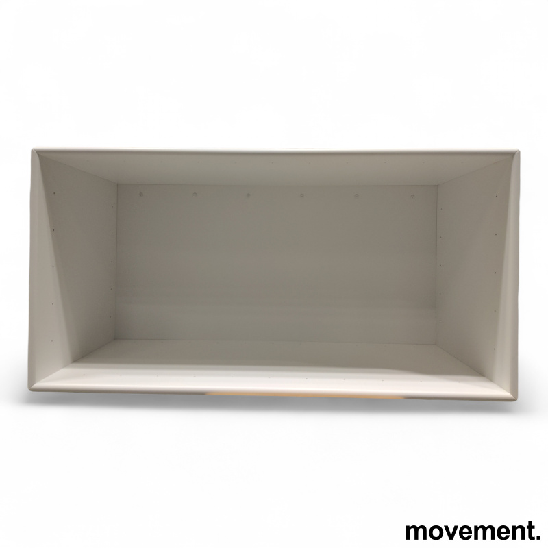 Reol 70x36cm, 30cm dybde Hvit, Pent - 1 / 4