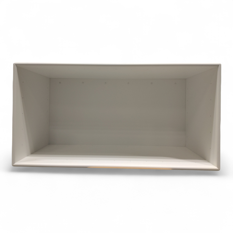 Reol 70x36cm, 30cm dybde Hvit, Pent