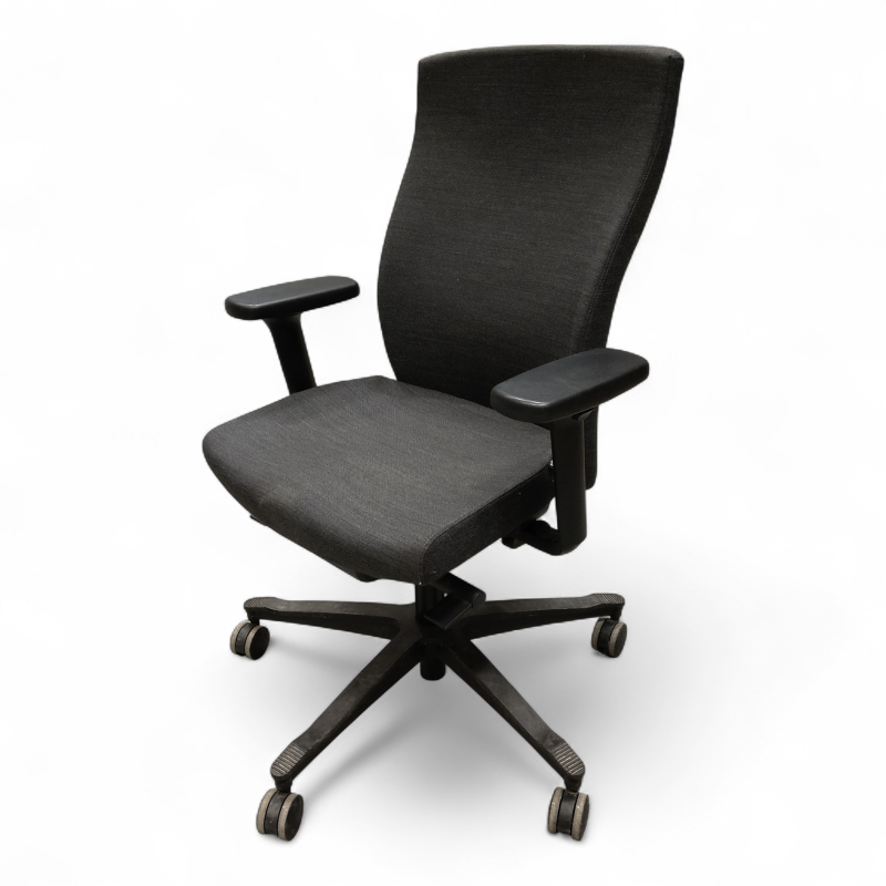 Splice med armlene Mørkt grått