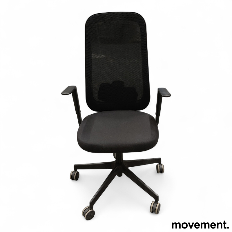 Skate, mesh rygg og armlene Sort - 1 / 3